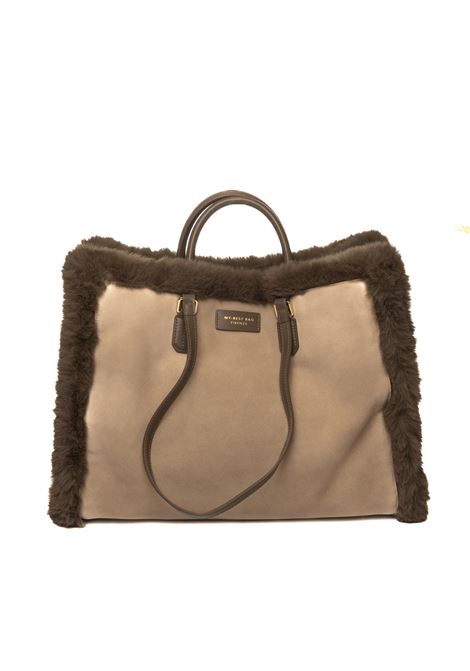 borsa a mano athena beige MY-BEST BAG | 1014ATHENA-BARON